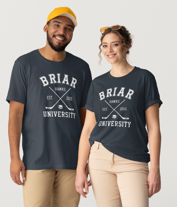 Briar University Hockey Tee
