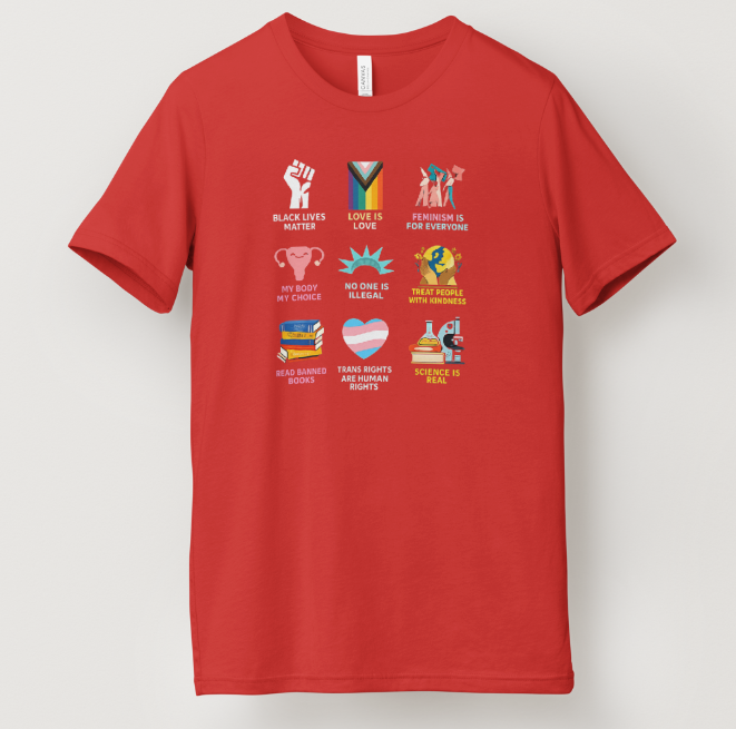 Pride Values We Wear Tee