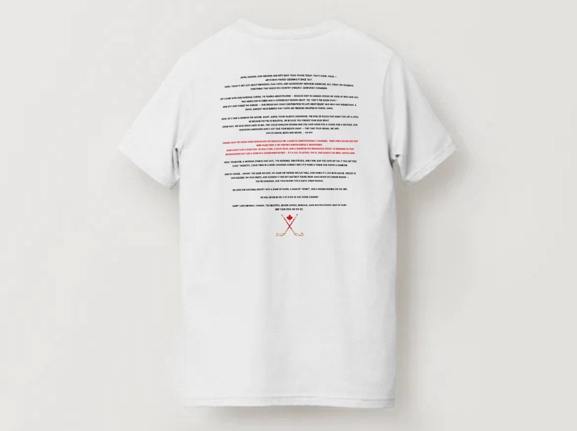 Canadian. Tee