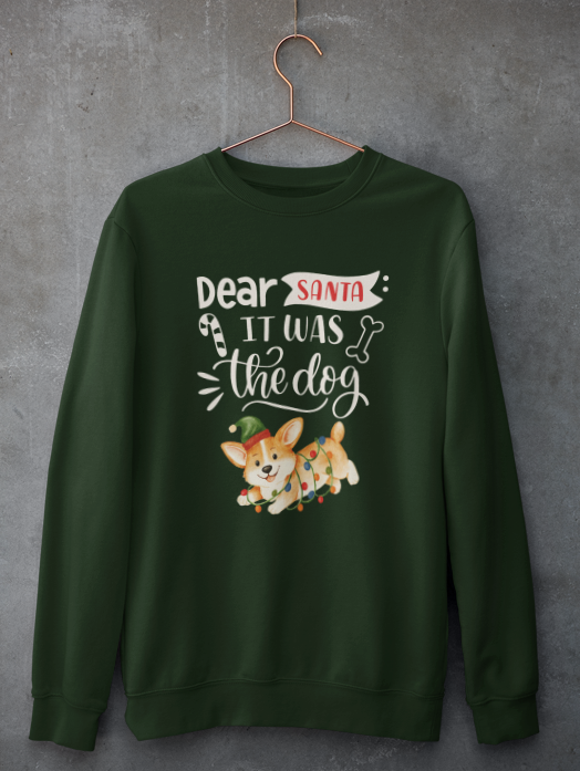 Dear Santa, It Was The Dog