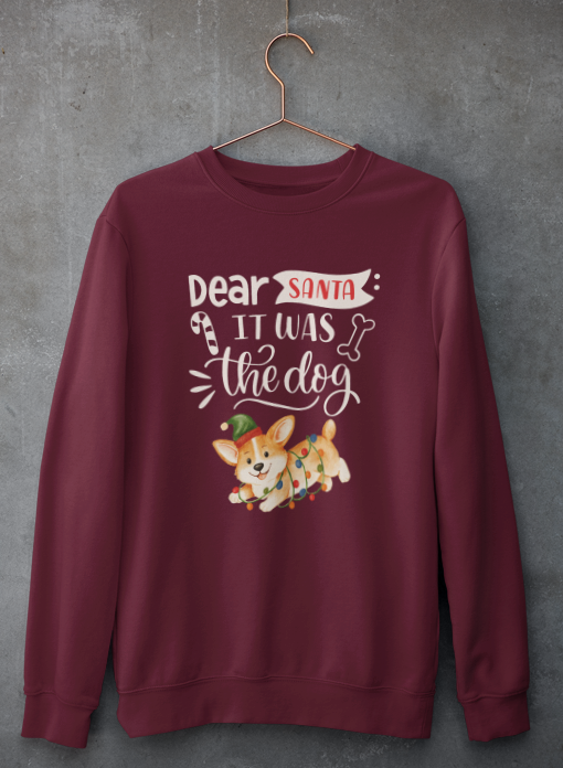 Dear Santa, It Was The Dog