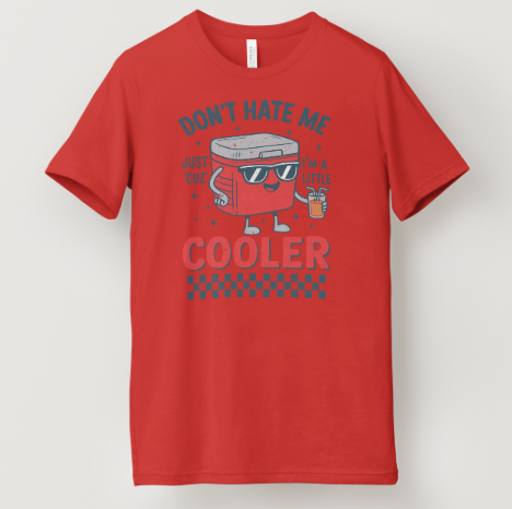 Don't Hate Me Just 'Cuz I'm a Little Cooler Tee