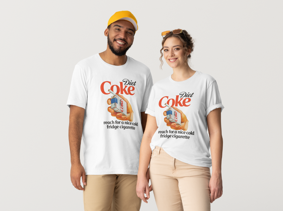 Diet Coke "Fridge Cigarette" Tee