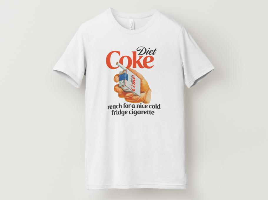 Diet Coke "Fridge Cigarette" Tee