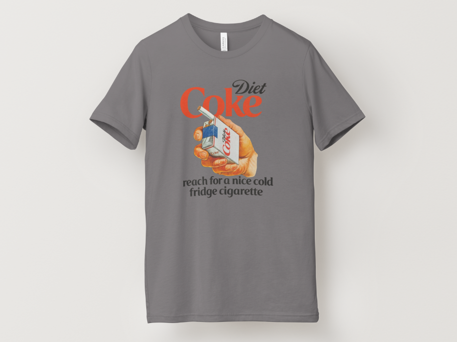 Diet Coke "Fridge Cigarette" Tee