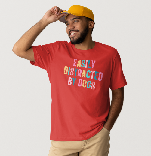 Easily Distracted by Dogs Tee