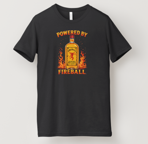Powered By Fireball Tee
