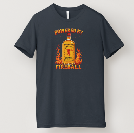 Powered By Fireball Tee
