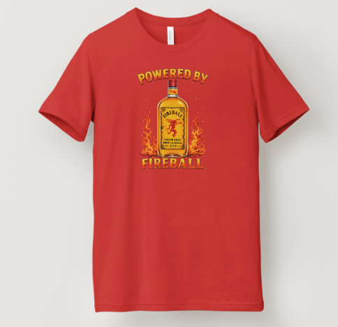 Powered By Fireball Tee