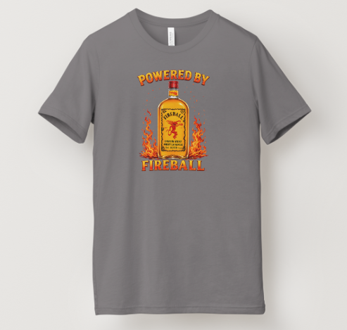 Powered By Fireball Tee