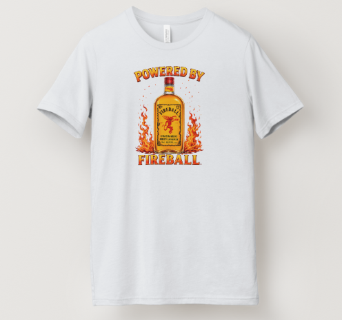 Powered By Fireball Tee