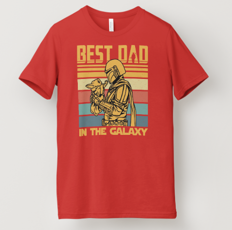 Galaxy Dad Tee