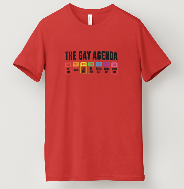 The Gay Agenda Tee