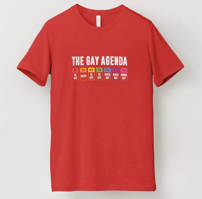 The Gay Agenda Tee