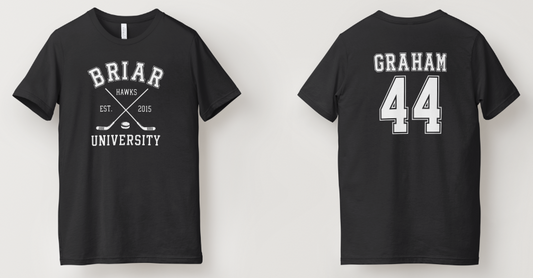Briar University Hockey Tee