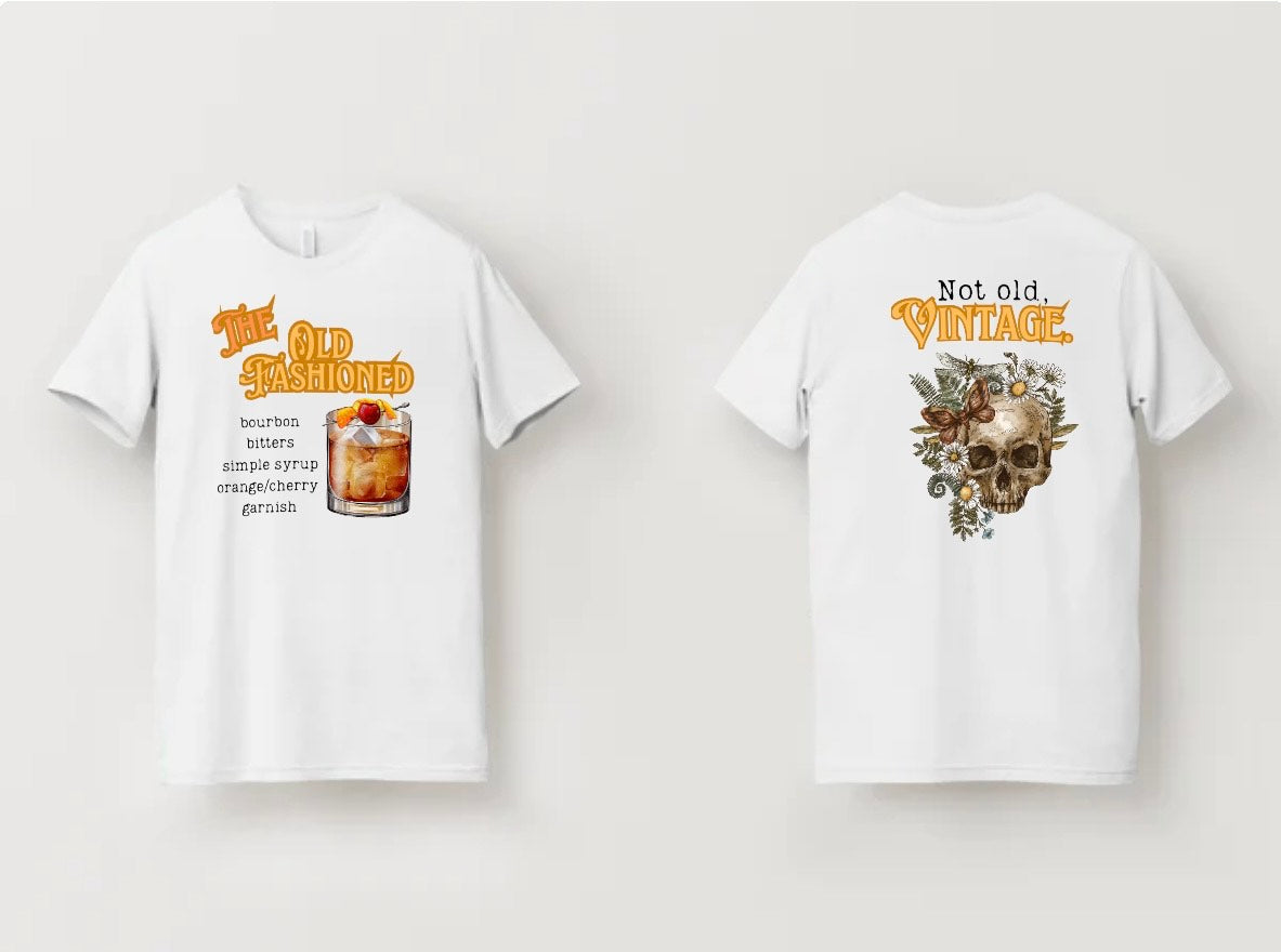 Old Fashioned Vintage Tee