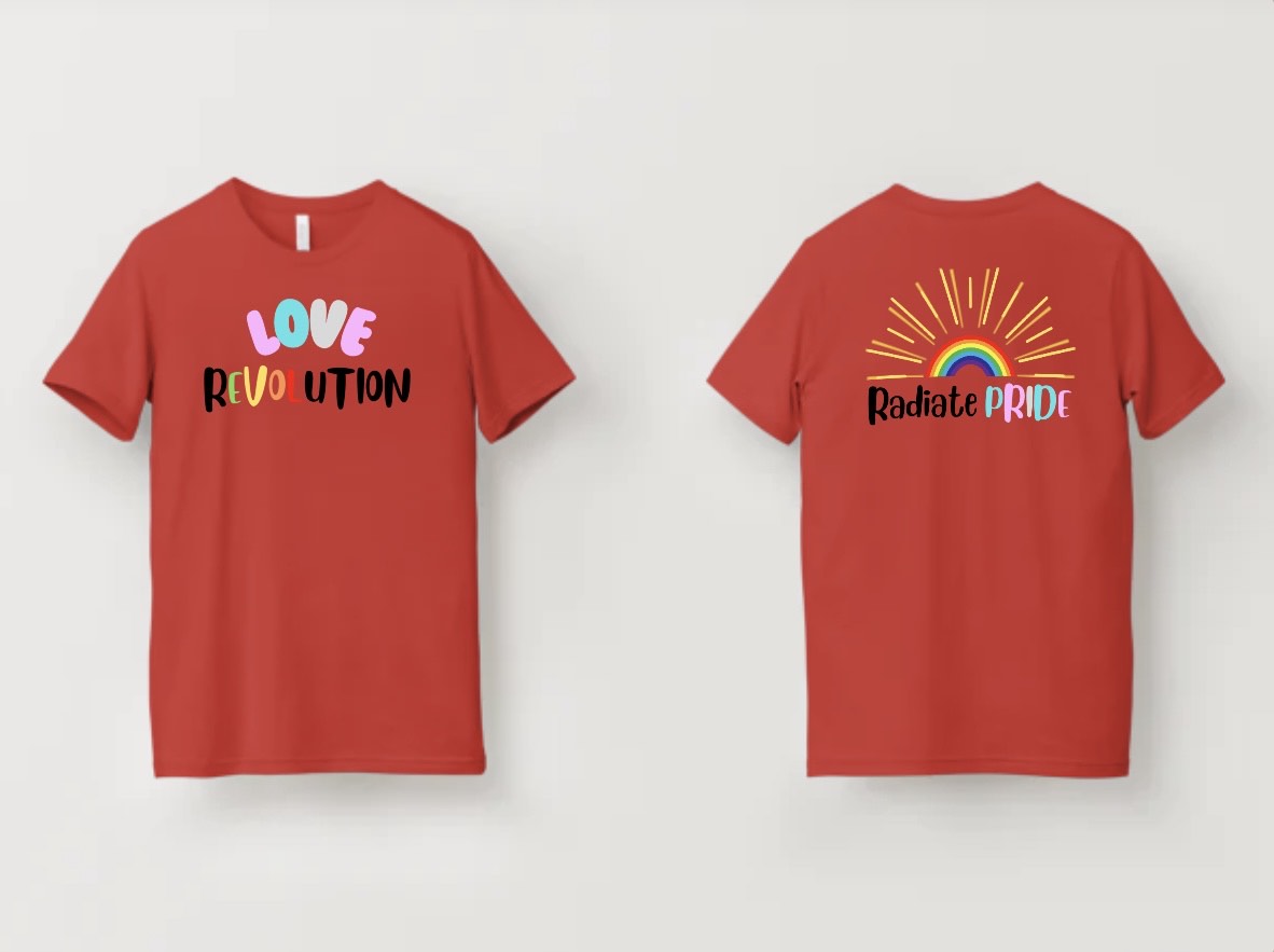 Love Revolution - Radiate Pride Tee