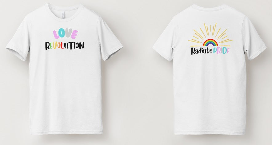 Love Revolution - Radiate Pride Tee