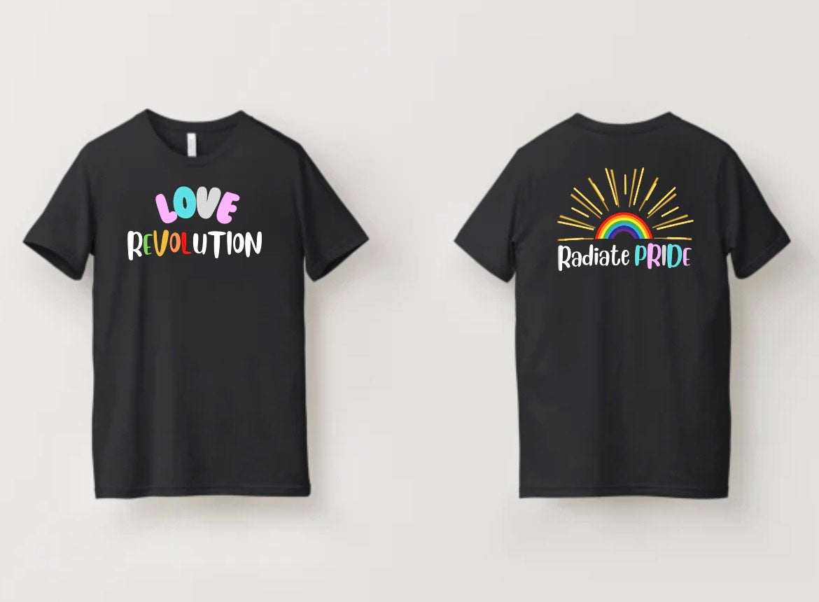 Love Revolution - Radiate Pride Tee