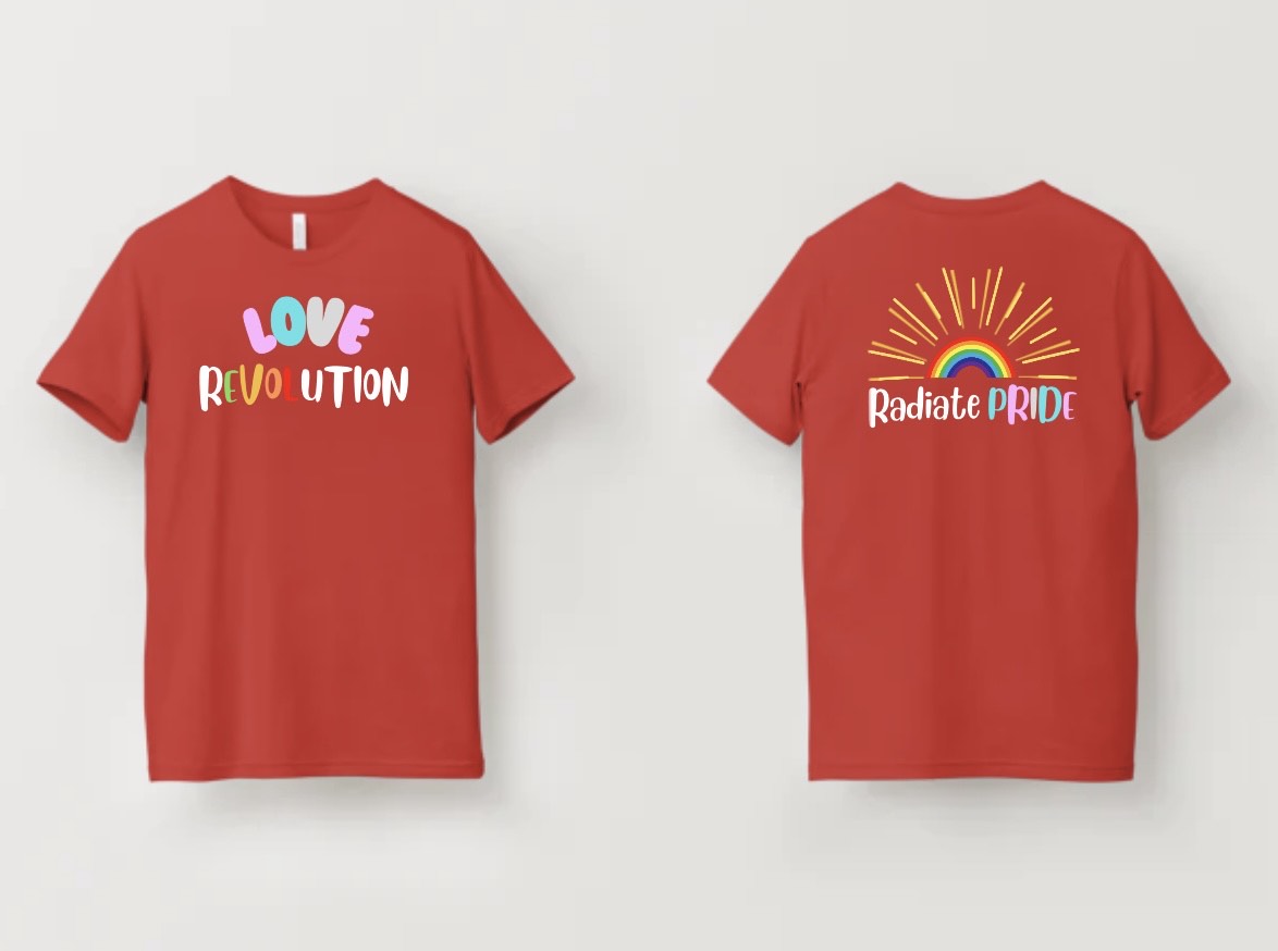 Love Revolution - Radiate Pride Tee