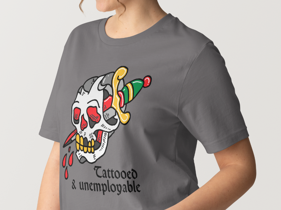 Tattooed & Unemployable Tee