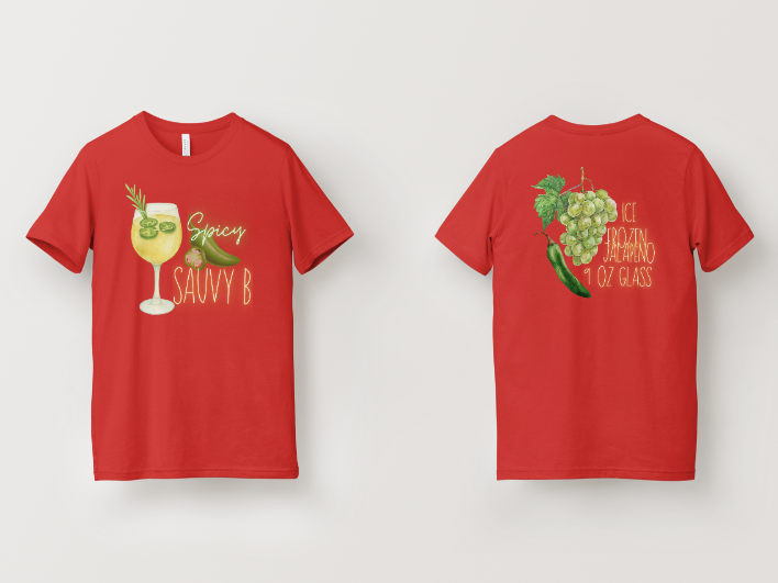 The Spicy Sauvy B Tee