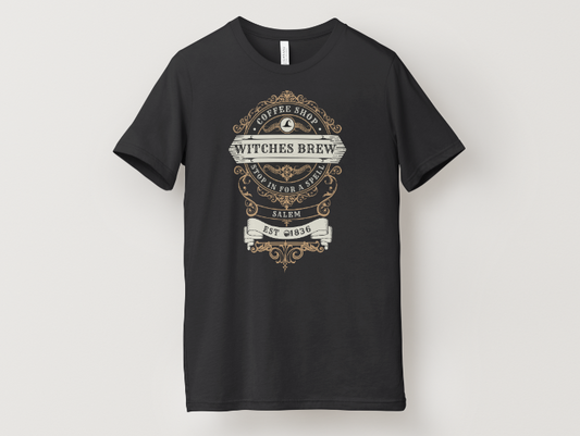 Witches Brew Coffee Shop Tee