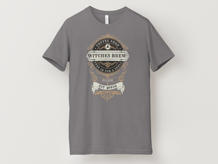 Witches Brew Coffee Shop Tee