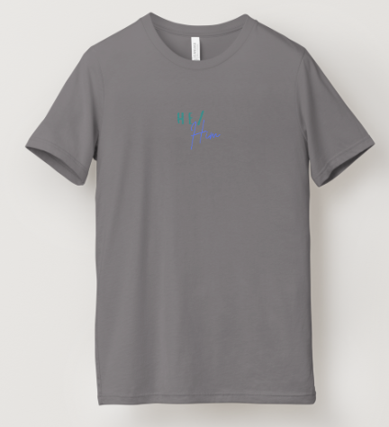 He/Him Pronoun Tee