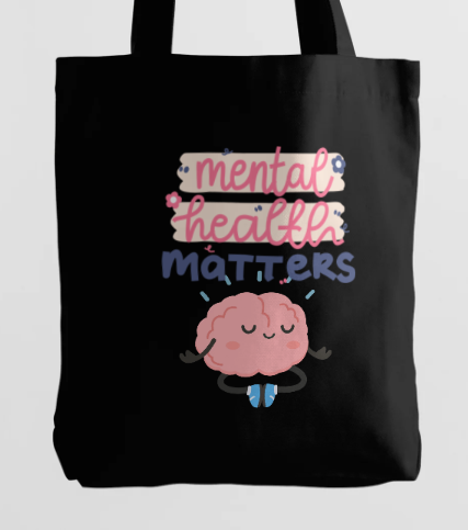 Mind Over Matter Tote Bags