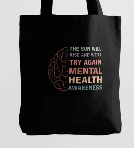 Mind Over Matter Tote Bags