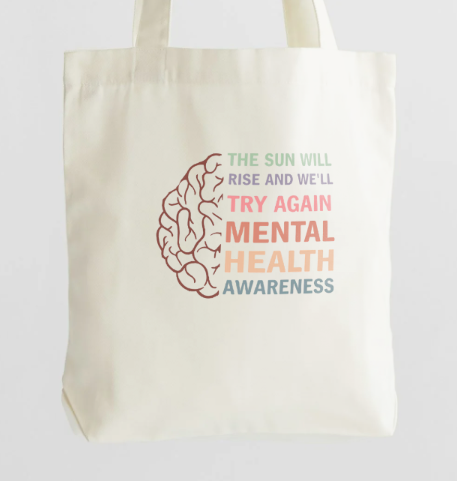 Mind Over Matter Tote Bags