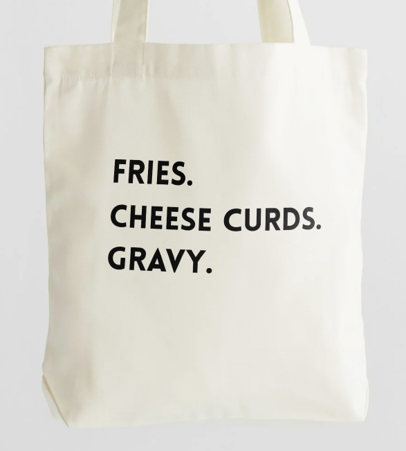 Fried. Cheese Curds. Gravy Tee