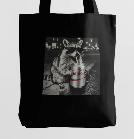 Diet Coke Racoon