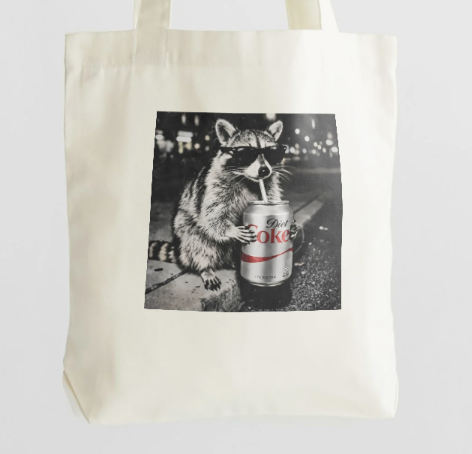 Diet Coke Racoon