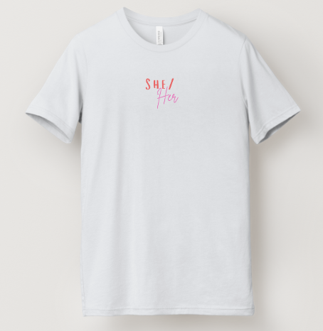 She/Her Pronoun Tee