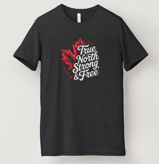 True North Strong & Free Tee